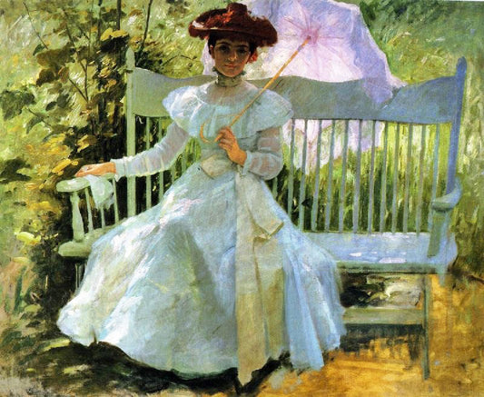 That Summer Afternoon In My Garden by Frank Duveneck
