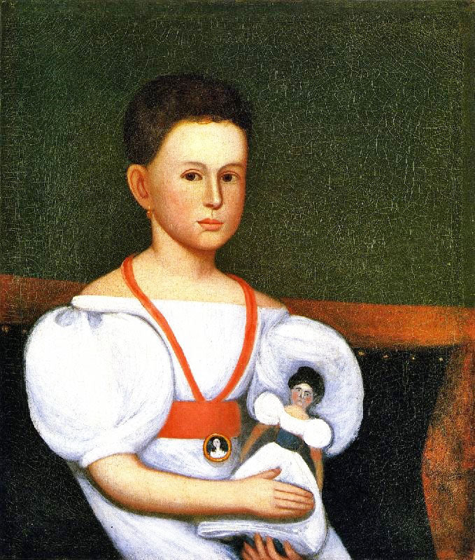 Seated Girl by Zedekiah Belknap