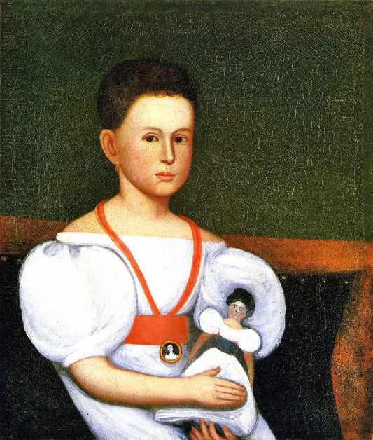 Seated Girl by Zedekiah Belknap