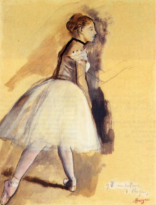 Dancer Standing, Study by Edgar Degas