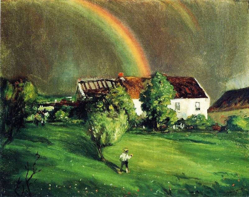 The Rainbow, Normandie by Robert Henri