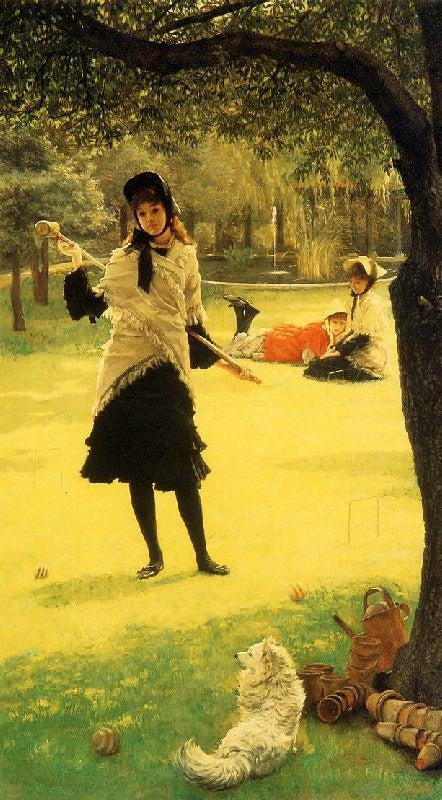 Croquet by James Tissot