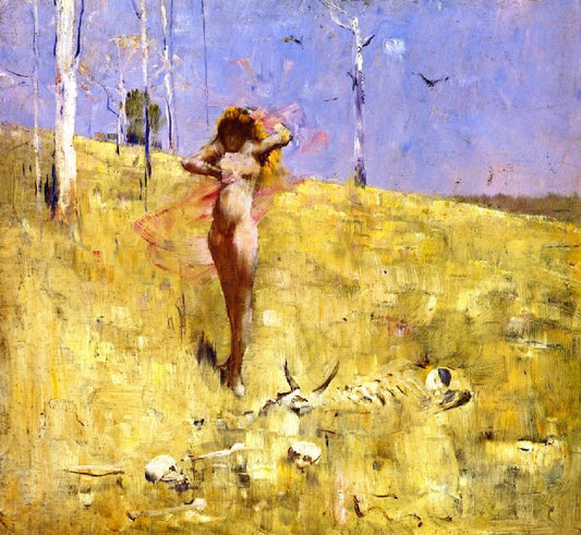 Spirit Of The Drought by Arthur Streeton