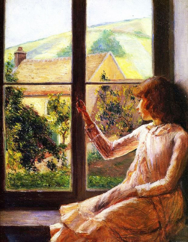 Child In Window by Lilla Cabot Perr