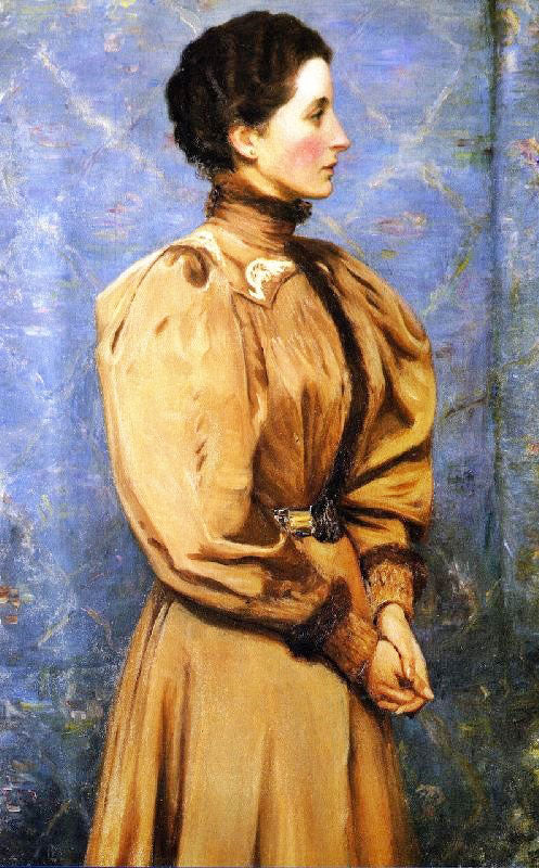 Portrait Of The Baroness Von R. by Lilla Cabot Perr