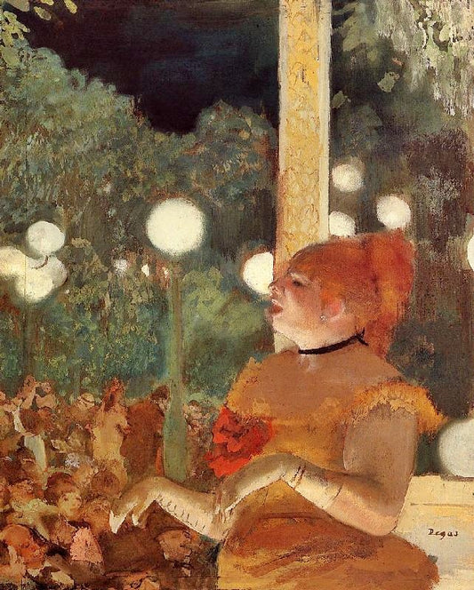 The Song Of The Dog by Edgar Degas