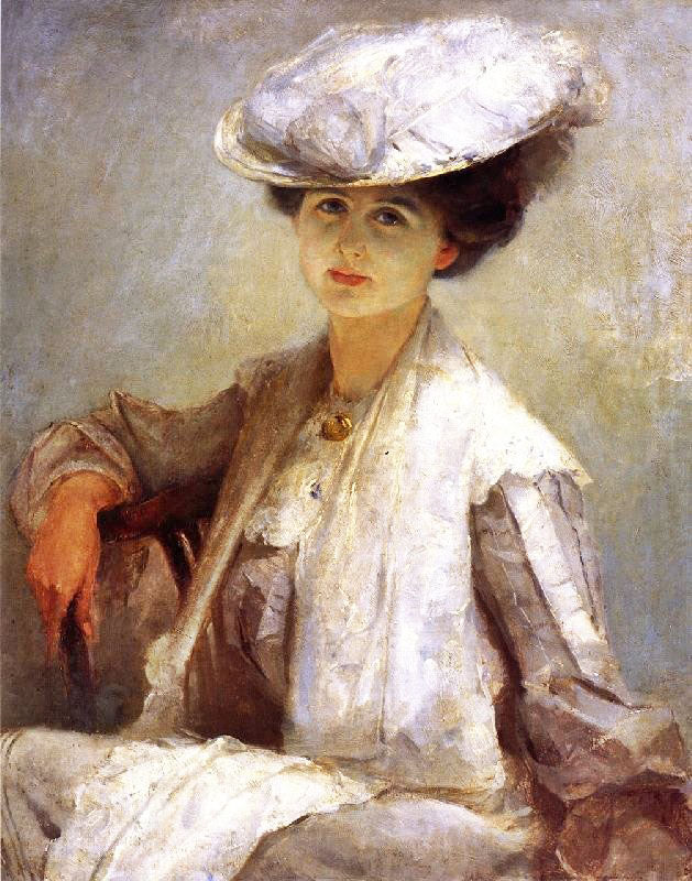 Grey Lady, Mrs. Ince by Tom Roberts