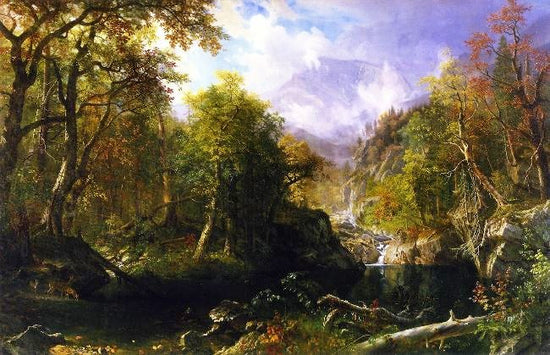 The Emerald Pool by Albert Bierstadt