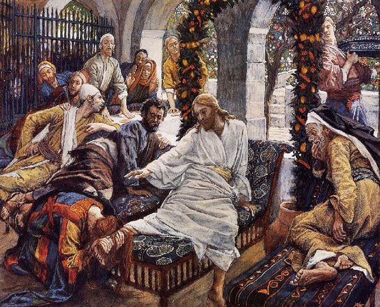 Mary Magdalene’S Box Of Very Precious Ointment by James Tissot