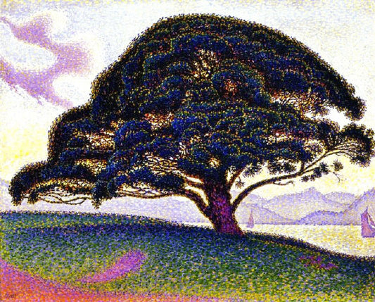 The Bonaventure Pine by Paul Signac