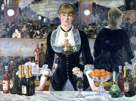 A BAR AT THE FOLIES-BERGERE