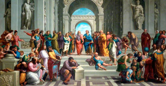 THE SCHOOL OF ATHENS (AFTER RAPHAEL)