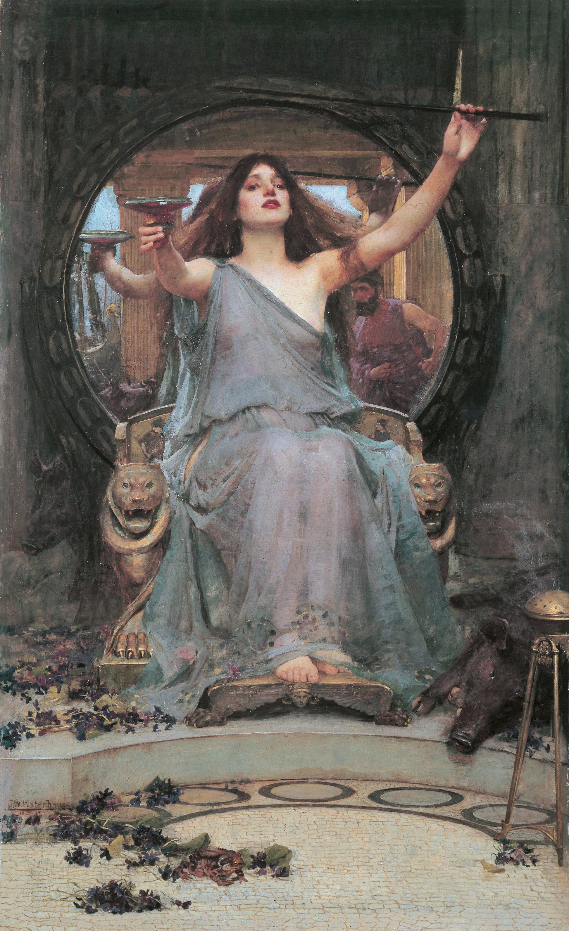 CIRCE OFFERING THE CUP TO ODYSSEUS