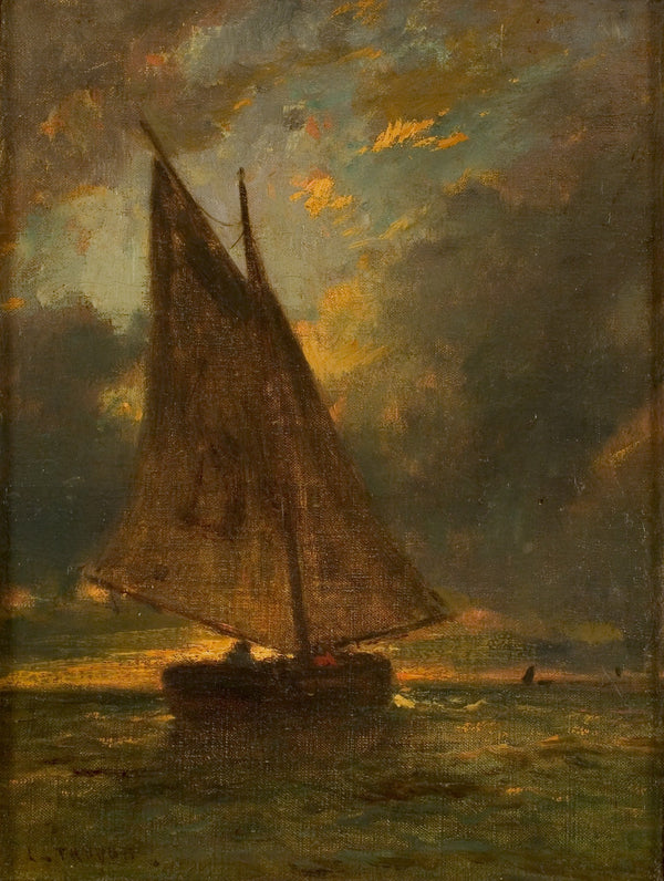 YACHT AT HONFLEUR