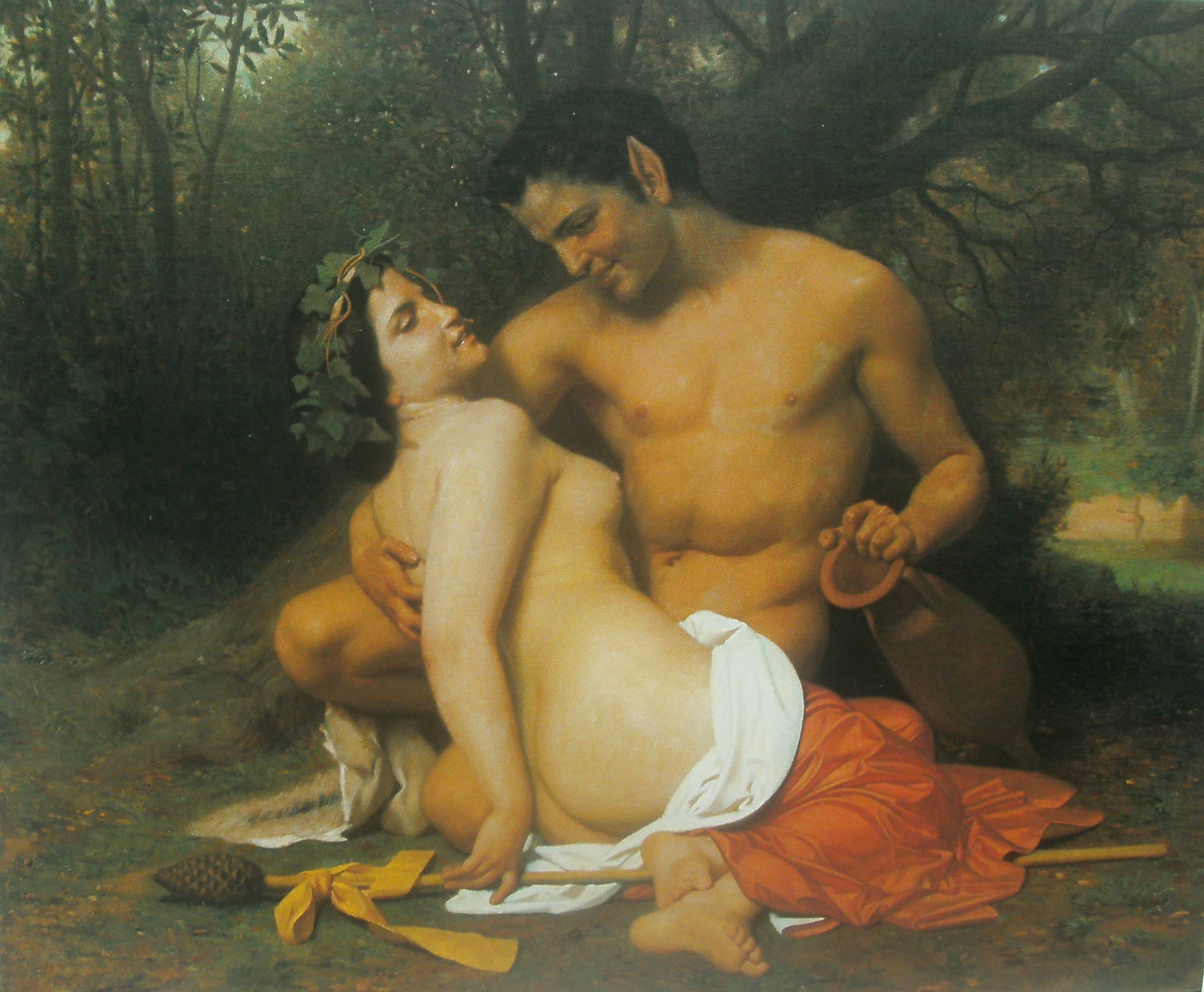 FAUNAND AND BACCHANTE
