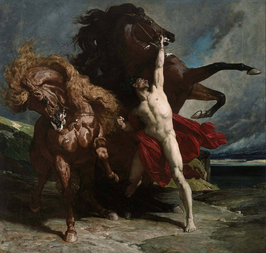 AUTOMEDON WITH THE HORSES OF ACHILLES