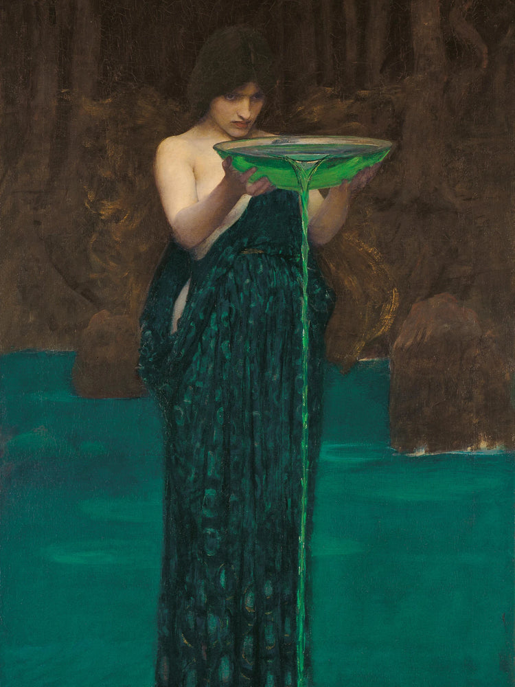 Circe Invidiosa by J. W. Waterhouse — cropped product view