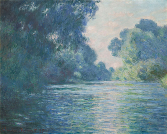 Arm Of The Seine At Giverny by Claude Oscar Monet