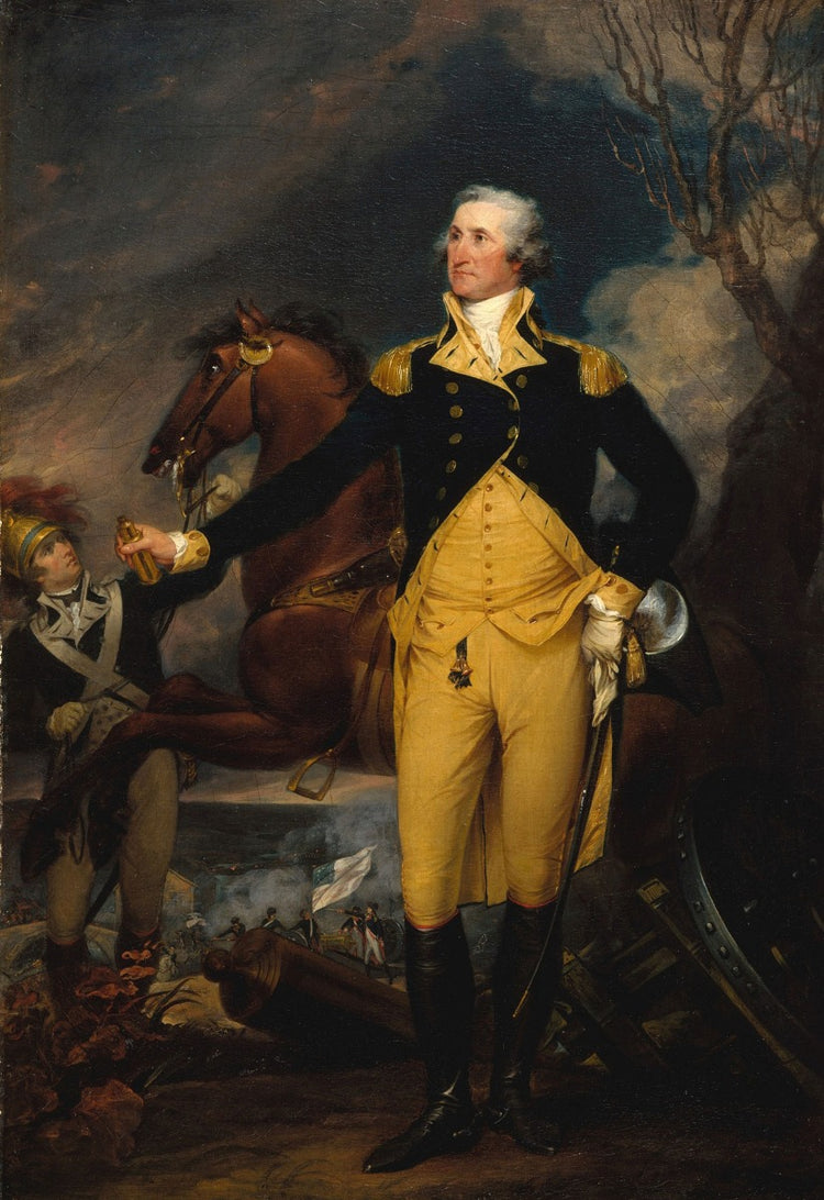 George Washington Before The Battle Of Trenton by John Trumbull