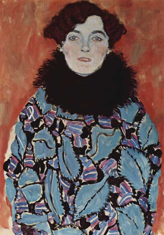 Portrait Of Johanna Staude, 1917-1918 by Gustav Klimt