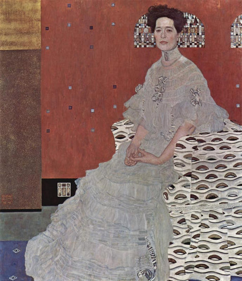 Portrait Of Fritza Riedler, 1906 by Gustav Klimt