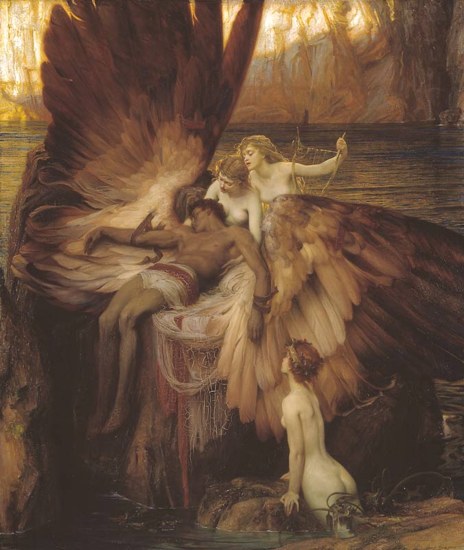 Lament For Icarus by Herbert James Draper
