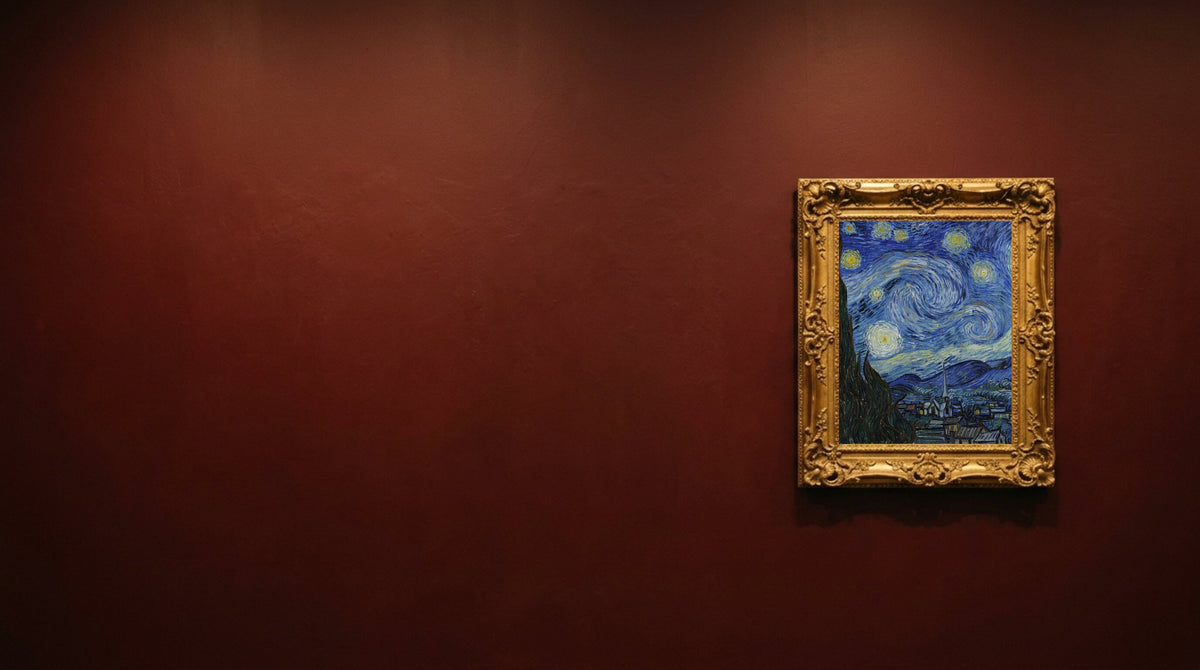 Hand-painted oil reproductions of the world's masterpieces