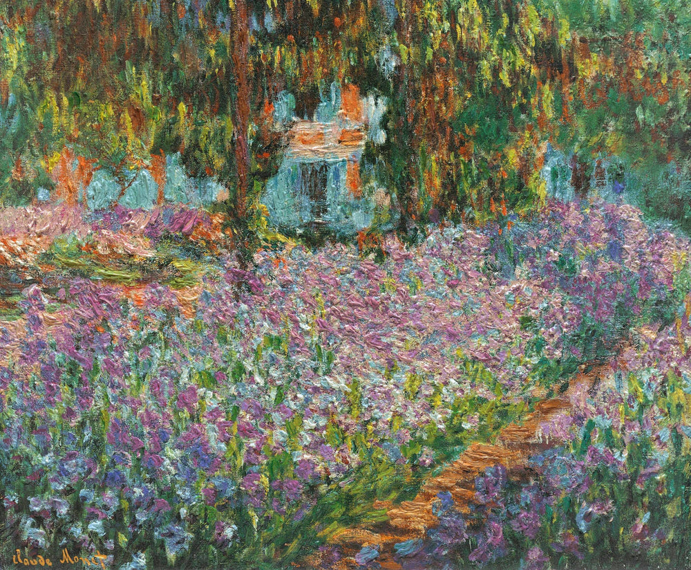 IRISES IN MONET’S GARDEN