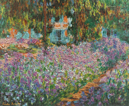IRISES IN MONET’S GARDEN