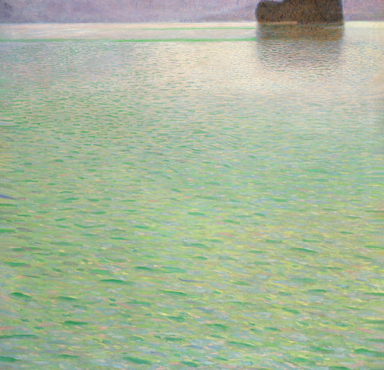 Island In The Attersee by Gustav Klimt