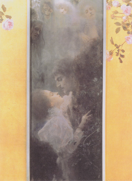 Love, 1895 by Gustav Klimt