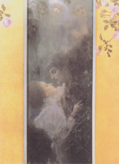 Love, 1895 by Gustav Klimt