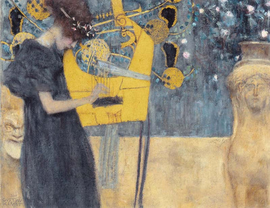 Music I, 1895 by Gustav Klimt