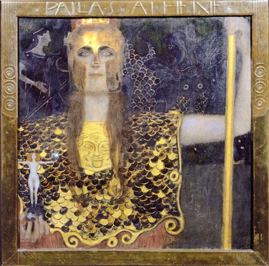 Minerva Or Pallas Athena, 1898 by Gustav Klimt