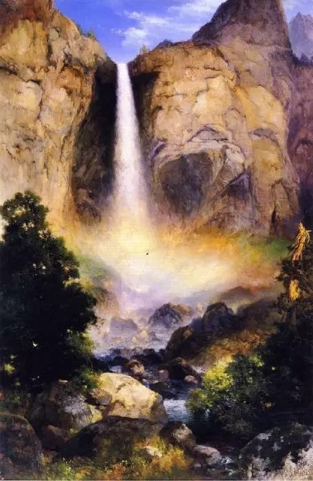 BRIDALVEIL FALL, YOSEMITE VALLEY