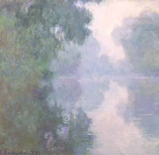 THE SEINE AT GIVERNY, MORNING MISTS