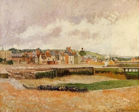 AFTERNOON, THE DUNQUESNE BASIN, DIEPPE, LOW TIDE