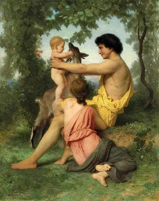 IDYLL, FAMILY FROM ANTIQUITY, LARGE VERSION (IDYLLE: FAMILLE ANTIQUE)