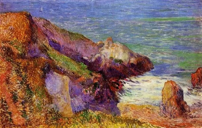 ROCKS ON THE BRETON COAST