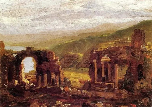 THE RUINS OF TAORMINA
