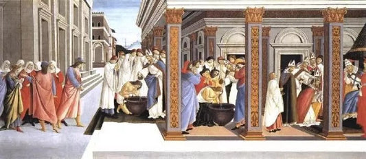 BAPTISM OF ST ZENOBIUS AND HIS APPOINTMENT AS BISHOP