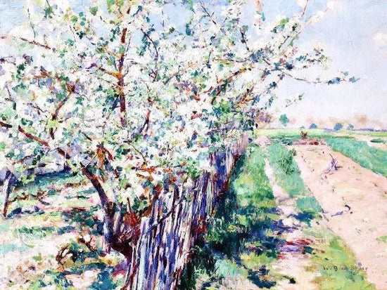 FRUIT TREES IN BLOOM, GREZ