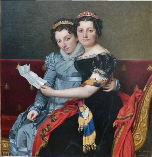 THE SISTERS ZÉNAÏDE AND CHARLOTTE BONAPARTE