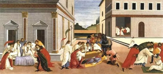 THREE MIRACLES OF ST ZENOBIUS