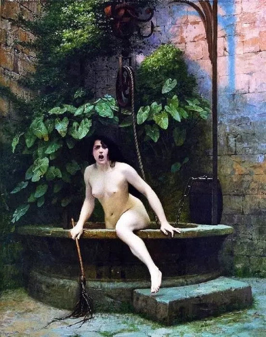 TRUTH COMING OUT OF HER WELL TO SHAME MANKIND