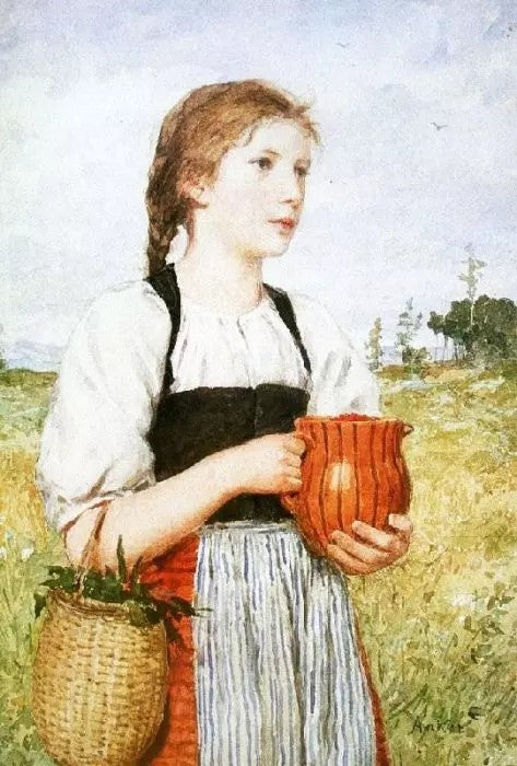 THE STRAWBERRY GIRL