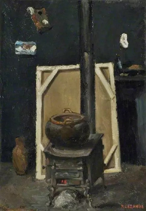 THE STOVE IN THE STUDIO