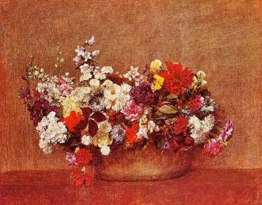 FLOWERS IN A BOWL