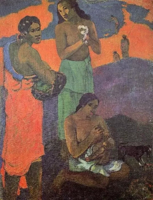 MATERNITY (THREE WOMAN ON THE SEASHORE)