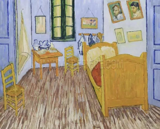VINCENT’S BEDROOM IN ARLES
